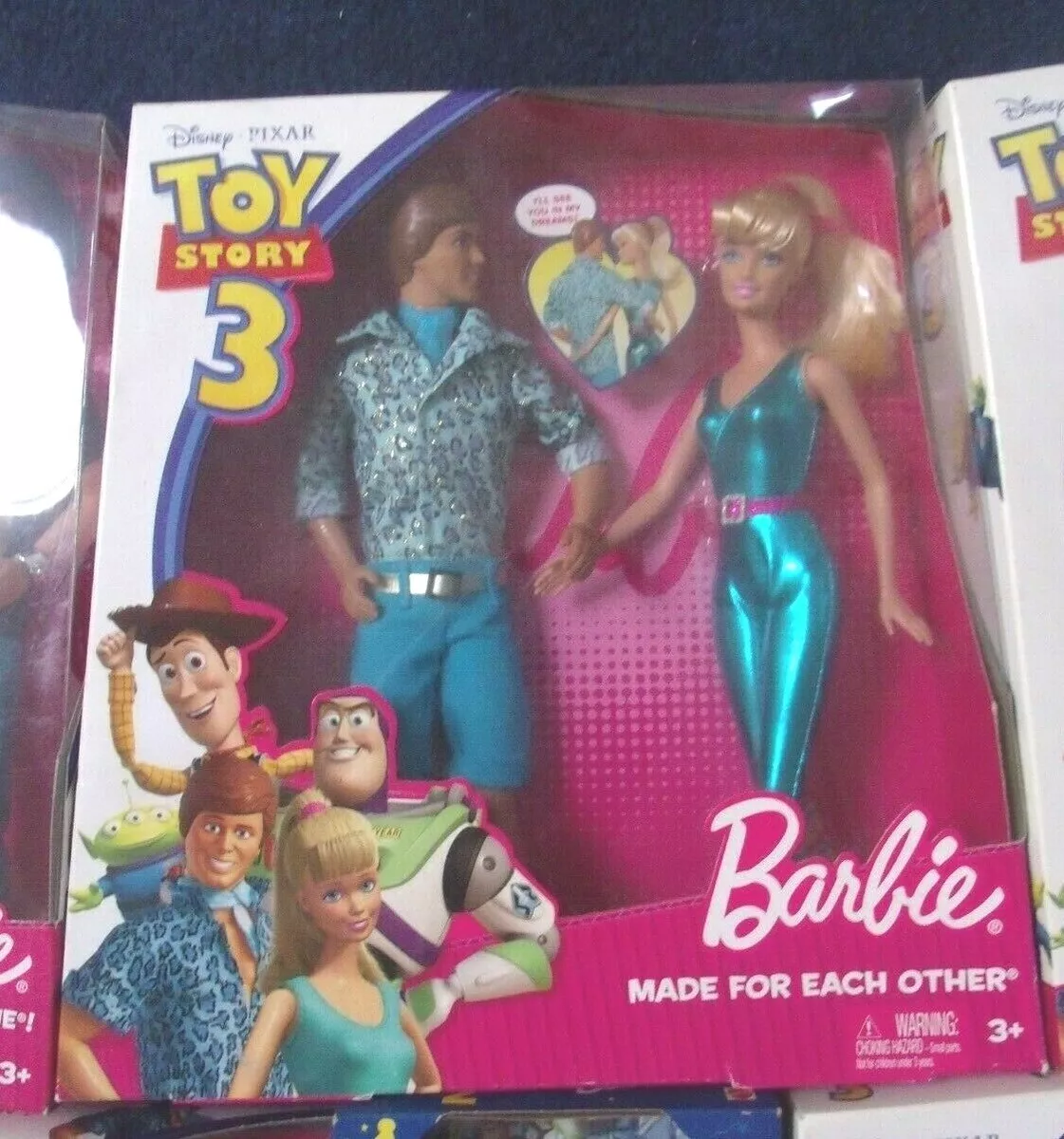 Disney Toy Story 3 Made For Each Other Barbie And Ken Box Set Rare 1st  Edition