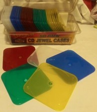 Disc Savers - Flexible STURDY Lightweight PLASTIC- CD / DVD / Blu-Ray Cases