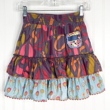 Girl Matilda Jane Character Counts Count on Me Tiered Ruffle Skirt Size 10