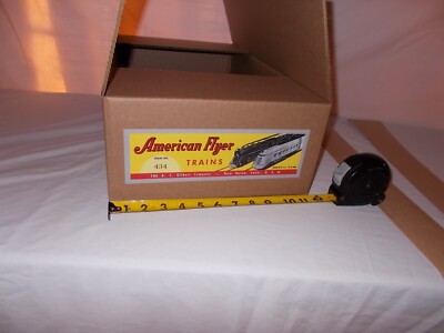 AMERICAN FLYER 434 REPRODUCTION  SET BOX ONLY WITH CORRECT PRINT NEW ITEM