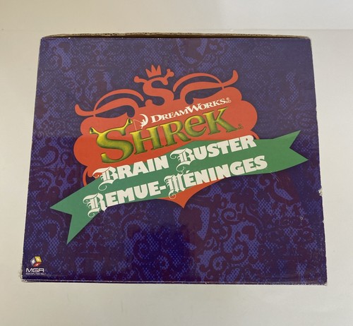 Shrek Brain Buster Game 2006 DreamWorks Talking Ogre Head, Complete Parts Works - Picture 15 of 17