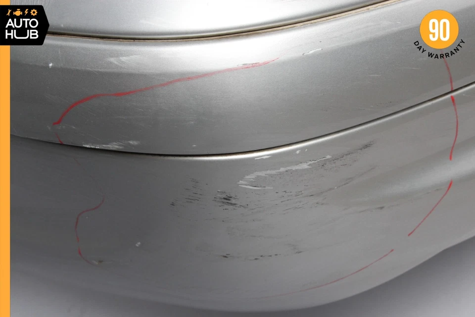 98-03 Mercedes W208 CLK430 CLK55 AMG Sport Rear Bumper Cover Assembly OEM - Image 4 of 4