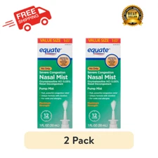 Equate Maximum Strength No Drip Severe Nasal Congestion Relief 1 fl oz (2 pack)