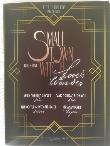 Small Town Witch: Love and Wonder STW 2012 HC Graphic Novel New Book Mint W/card - Picture 5 of 6