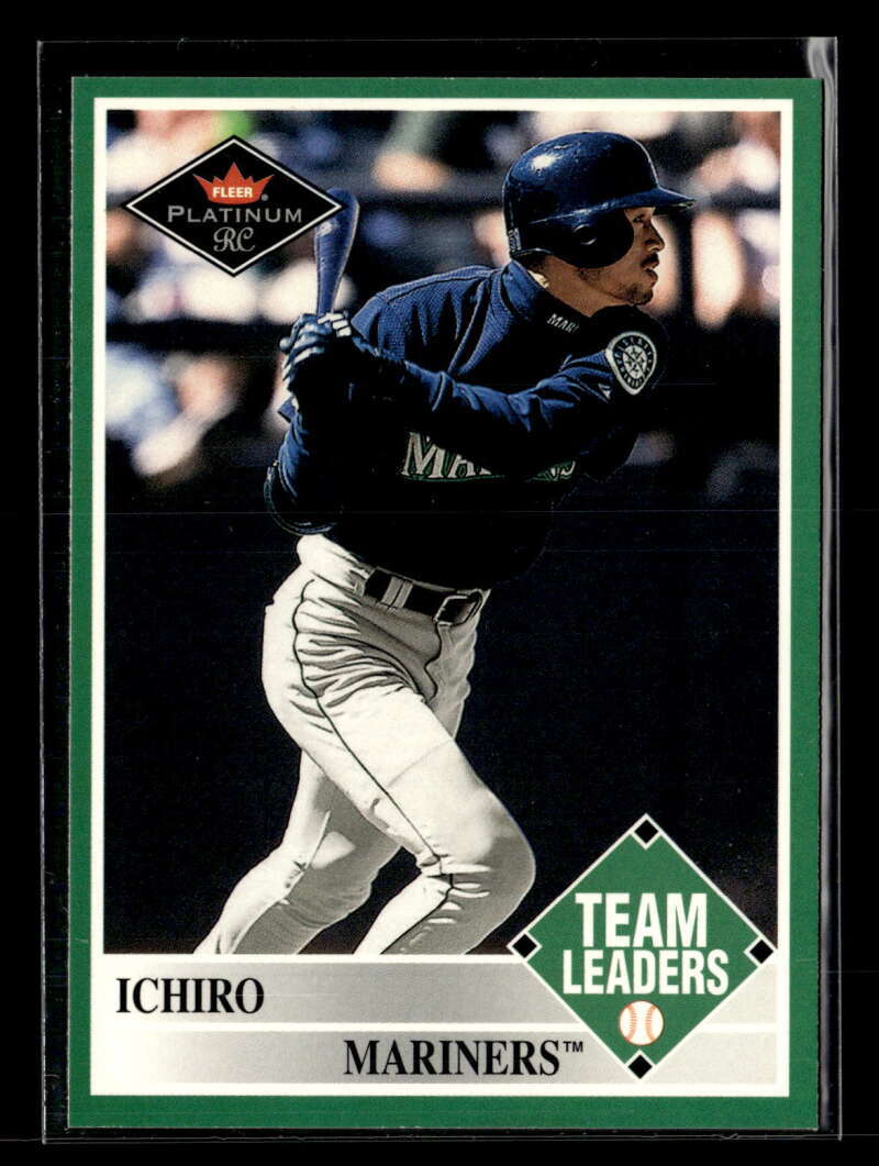 2001 Fleer Platinum Ichiro #436 Seattle Mariners UX1089