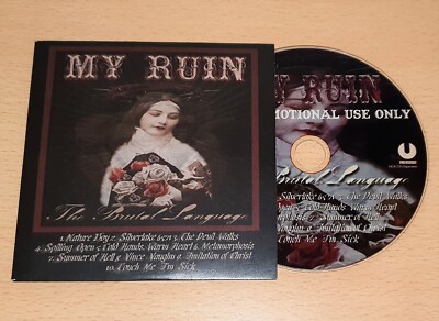 MY RUIN - The Brutal Language CD 2005 FULL ALBUM PROMO +RAR+ Tura Satana Manhole