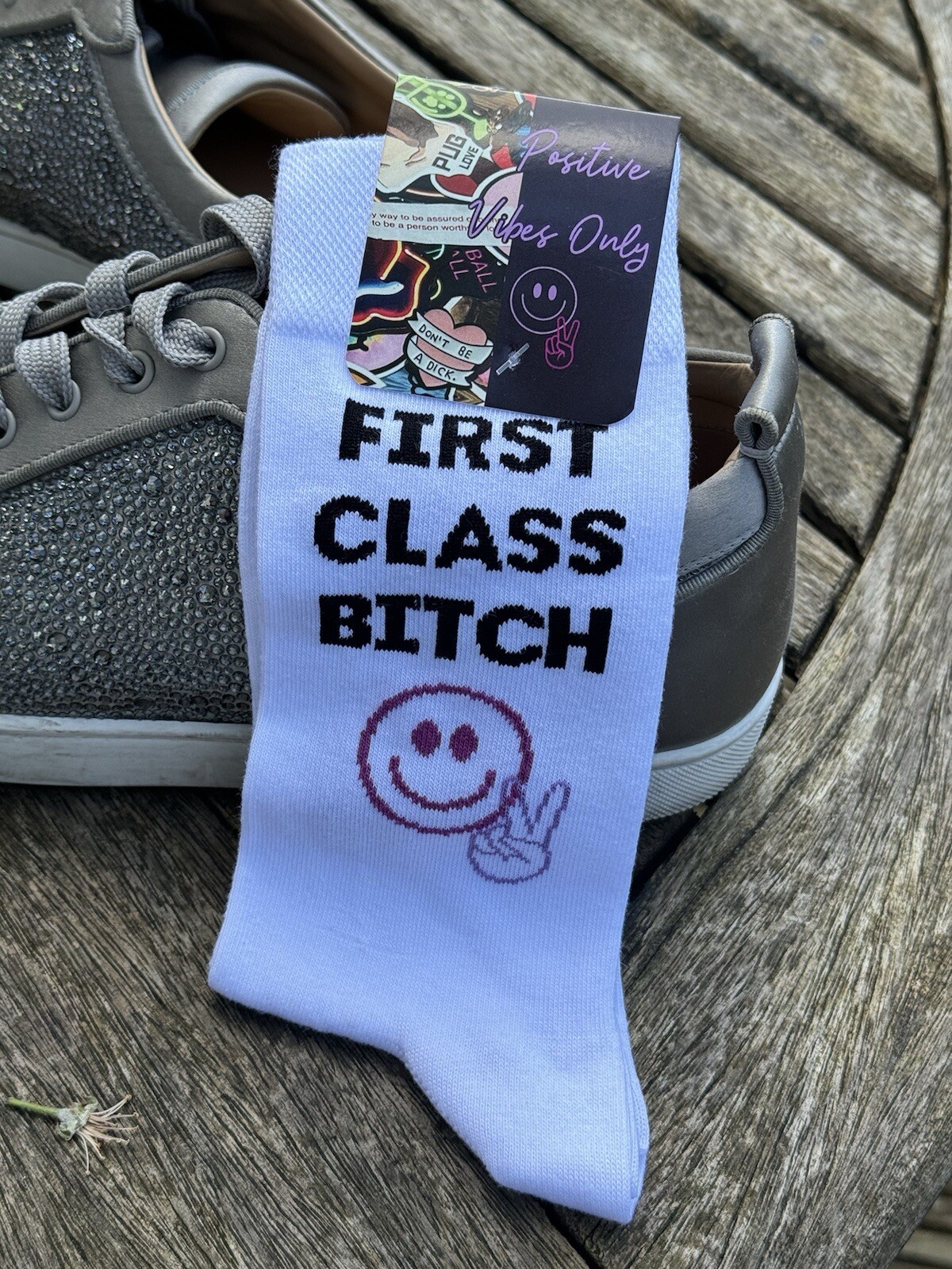 SAOLA Punte di prima classe** Calze equipaggio bianche