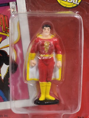 DC Comics Super Heroes Shazam (1990) Ertl Die-Cast Metal Figure w
