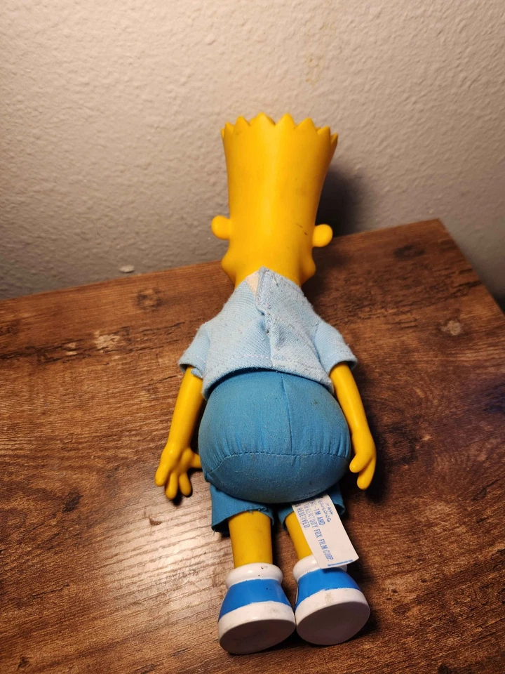 Muñeca de colección Bart Simpson DanDee 1990 sin caja coleccionable de Los Simpson Foto 3 de 3