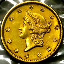 1853 1 Liberty Head Gold Dollar Type 1 R1840 1853 1 Liberty Head Gold Dollar Type 1 R1840