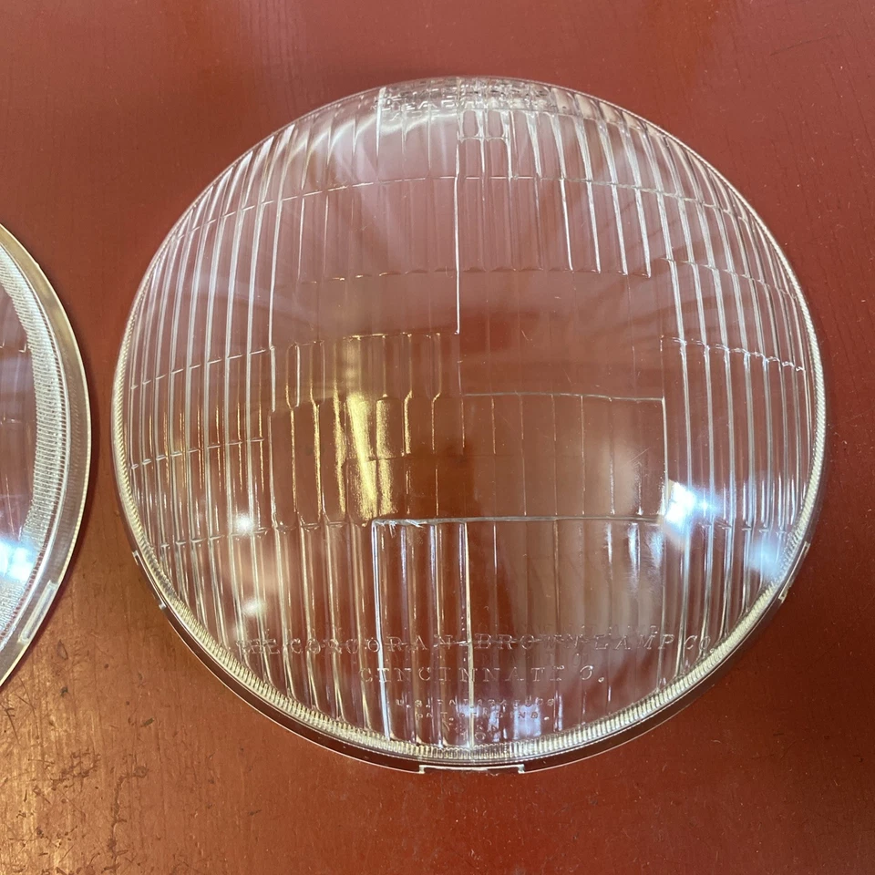 NASH LAFAYETTE RITEWAY 1938 PAR DE LENTES FAROS 4457 Foto 3 de 4