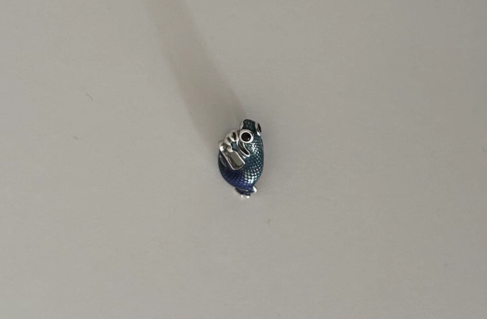 Pandora Metallic Blaues Gecko Charm Sterling Silber - Bild 3 von 4