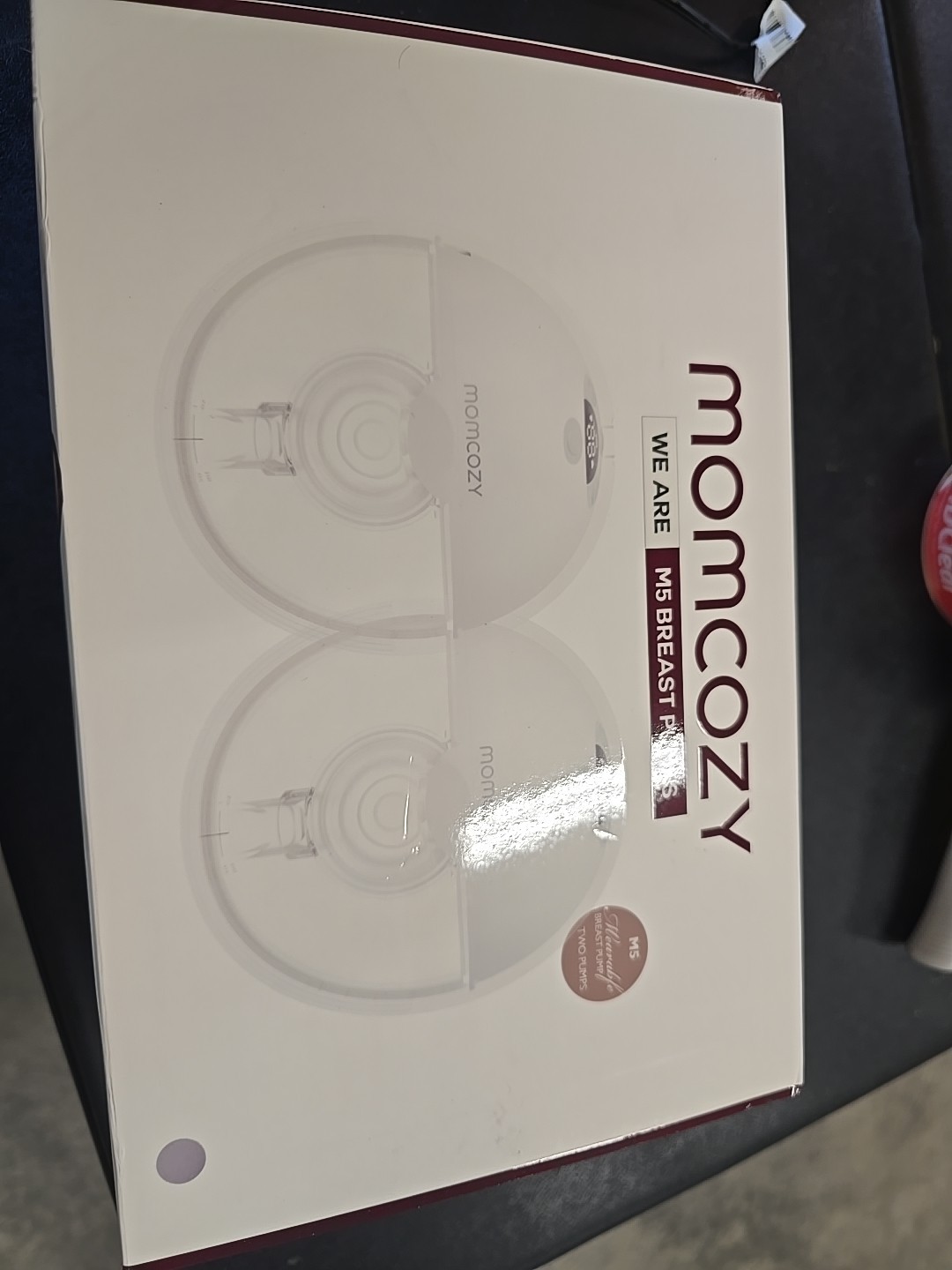 Momcozy S12 9-Levels Double Wearable Breast Pump - White