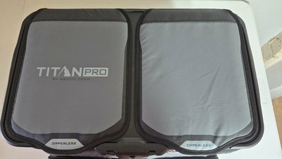Titan PRO Arctic Zone 48 Can Triple Zipperless Cooler GRAY - No Shoulder Strap