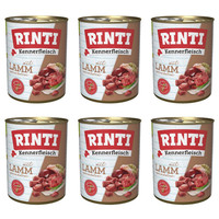 Rinti Kennerfleisch Lamm Dose 6 X 800G