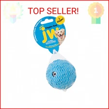 JW Pet Company Giggler Ball Dog Toy, Medium, (Colors Vary)