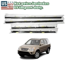 Fit Honda CR-V RD5 RD7 2002–2006 Front Rear Door Belt Moulding Weatherstrip Assy