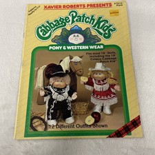De colección Revista Cabbage Patch Kids Pony and Western Wear Pattern