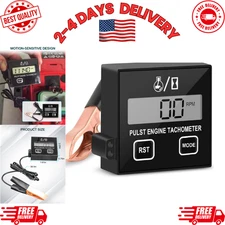 Small Engine Digital Inductive RPM Tachometer Tool Fit for Chainsaw Cropper G...