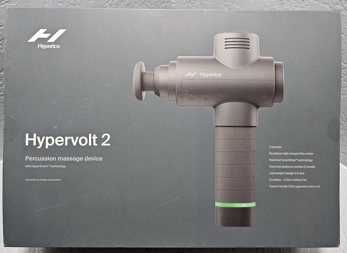 Hyperice Hypervolt 2 Percussion Massage Device - Grey Hyperice Hypervolt 2 Percussion Massage Device - Grey