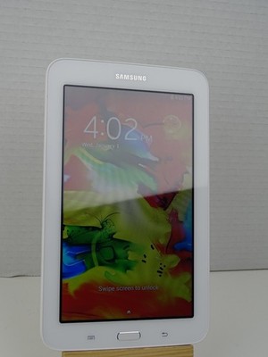 Samsung Galaxy Tab 3 Lite SM-T110 7in 8GB White Android Tablet Tested