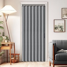 Vatge Closet Curtain for Open Closet, 39"W x 78"L Pack of 1 , Grey