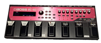 BOSS RC-50 Loop Station Multi-Track Phrase Recorder Performance Looper Pedal