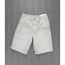 American Eagle Men's Chino Short Size 26 Grey 10" Inseam Next Level Flex