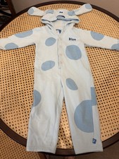 Blue  s Clues Hooded Insulated Sleep And Play Size 3T VTG Rare 2001