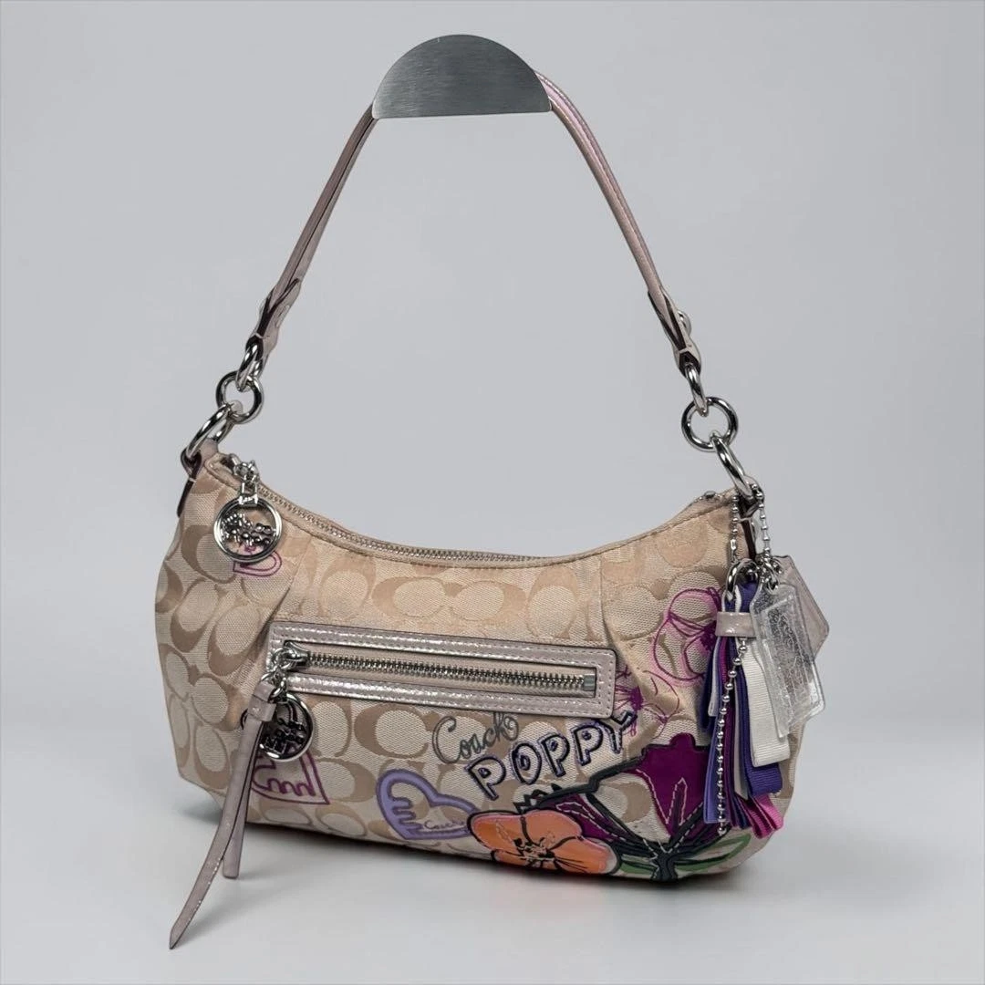 25+ Coach Poppy Shoulder Bag Beige Bags & Handbags for Women for