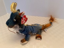 Ty Beanie Baby Babies Zodiac Collection Dragon Plush Stuffed Animal
