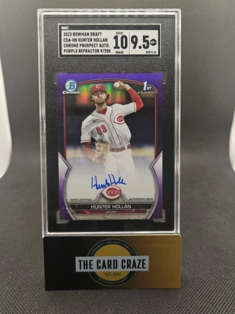 Bowman Cincinnati Reds Baseball Autographed Sports Trading Cards