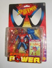 spider-man triple threat spider power toy biz scellé neuf 1998 series 1