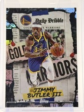 2025-26 Topps Basketball JIMMY BUTLER #DD-19 Daily Dribble Golden State Warriors