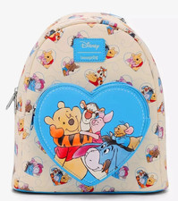 Loungefly Disney Winnie The Pooh Hugs Mini Backpack