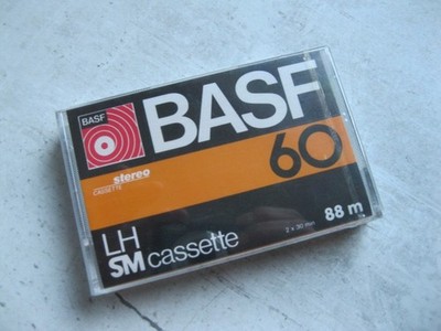BASF LH SM cassette 60 MC Kassette Tape NEU und OVP SEALED