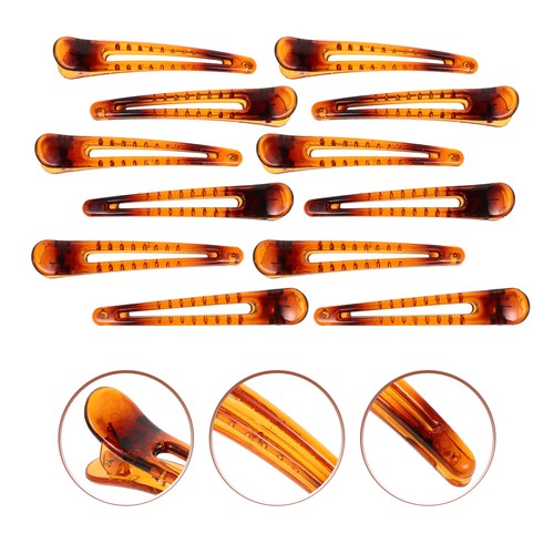 12 piezas accesorios para el cabello pasadores extra grandes clip pico de pato clips para mujer - Imagen 3 de 12