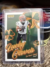 Panini 2025 Instant Ja'Marr Chase Lucky Clover Insert #8 Cincinnati Bengals
