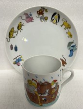  595 Princess House Noah's Ark Dish Set From Portugal Vista Algre Open Box
