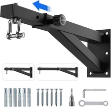 Heavy Bag Hanger - Wall Mount Punching Bag Hanger Adjustable Heavy-Duty