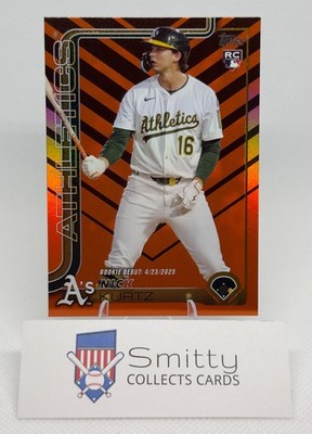 2025 Topps Update Value Box Holiday #US197 Nick Kurtz (RC)