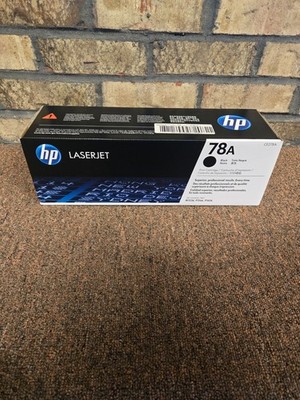 HP 78A CE278A Genuine Original Black LaserJet Toner Cartridge New OEM Sealed