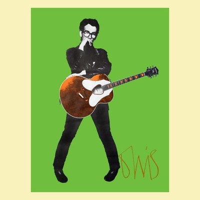 ELVIS COSTELLO 1978 Stiff Records Promotional Record Store Poster