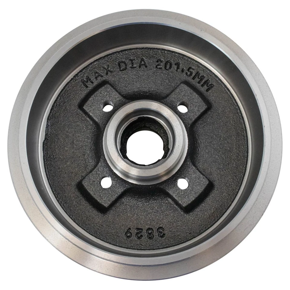 Juego de pares de tambores de freno trasero lado izquierdo y derecho lado derecho para Audi VW Foto 3 de 3