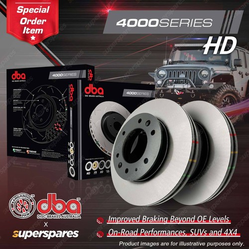 DBA Front 4000 Heavy Duty Brake Rotors for Acura Integra Type R DC5 JDM ...