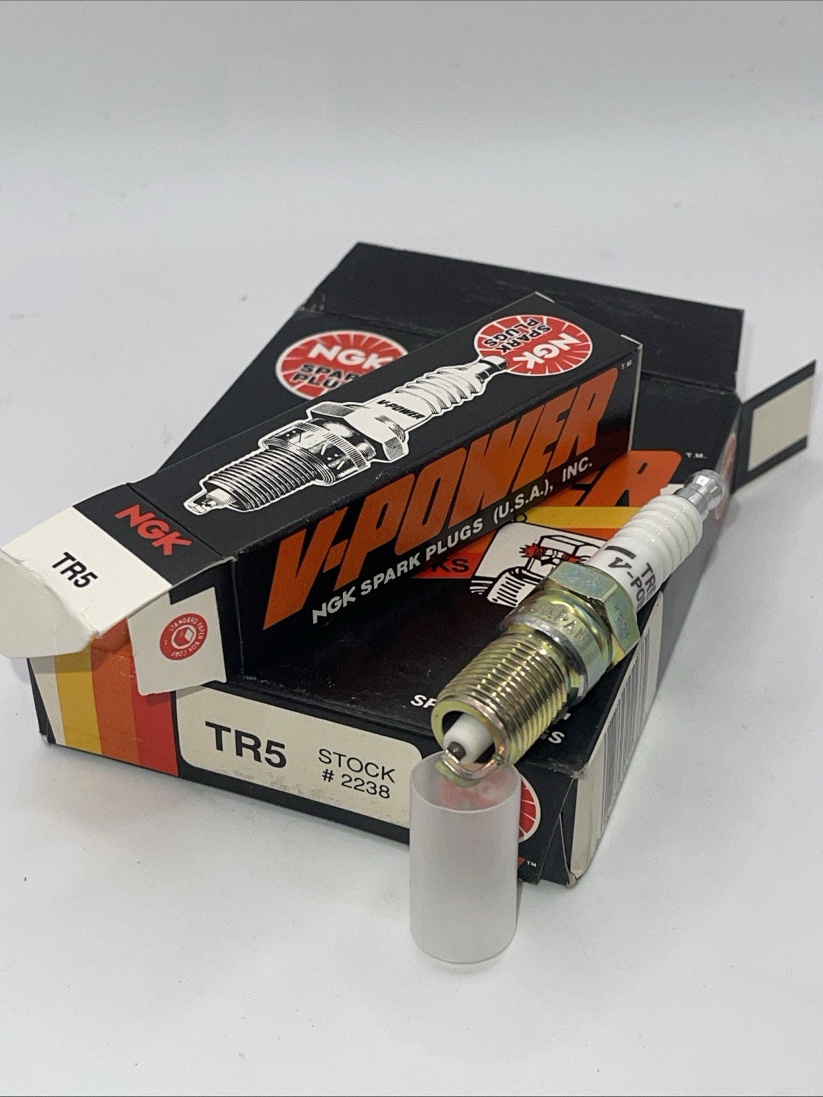 1 Single Plug - NGK TR5 #2238 Spark Plug V-Power Resistor Type High Performance