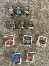 Vintage Plastikowa puszka Good Play Food Partia 11 - Del Monte, Quaker, misc