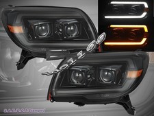 Fit For 2006-2009 Toyota 4runner 4 Runner Pro Projector Alphablack Headlights Ss