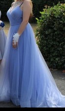 Women's Wedding, Prom, Special Occasions,  Party  Dress In Purple  Size UK 14