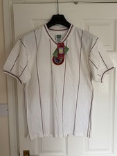 Image of Score Draw Aston Villa Retro 1982 Away Football Shirt - M - Brand New - BNWT